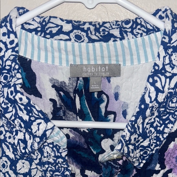 Habitat Multicolor Patterned Blouse - Picture 3 of 5